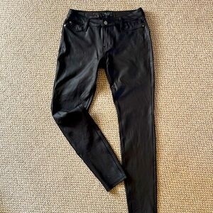 New 5- Pocket Coated Black Jeans